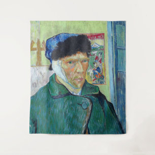 Vincent van Gogh - Self-portrait with bandaged ear Tapestry