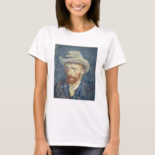 Vincent van Gogh   Self Portrait with Felt Hat T-Shirt