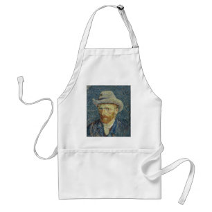 Vincent Van Gogh Self Portrait with Grey Felt Hat Standard Apron