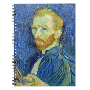 Vincent van Gogh - Self Portrait with Palette Notebook