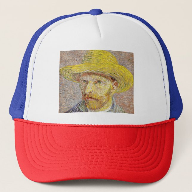 Vincent van Gogh - Self-portrait with Straw Hat (Front)