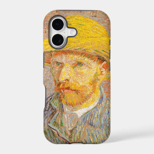 Vincent Van Gogh Self Portrait with Straw Hat Art