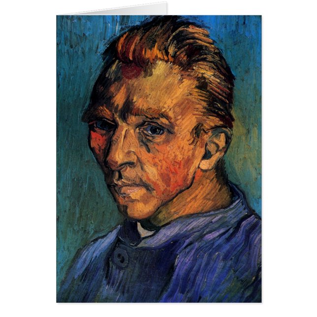 Vincent van Gogh Self Portrait without Beard (Front)