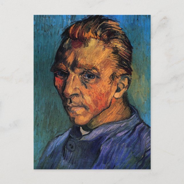Vincent van Gogh Self Portrait without Beard Postcard (Front)