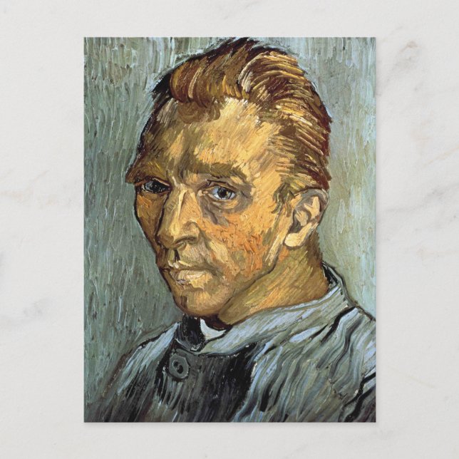 VINCENT VAN GOGH - Self portrait without beard Postcard (Front)