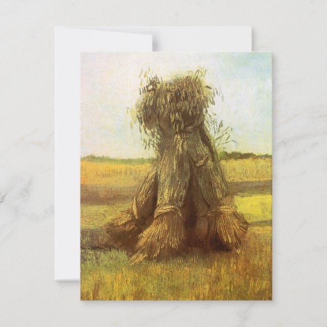 Vincent van Gogh - Sheaves of Wheat (Front)