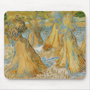 Vincent van Gogh - Sheaves of Wheat Mouse Pad