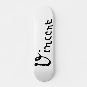 Vincent Van Gogh Signature Skateboard