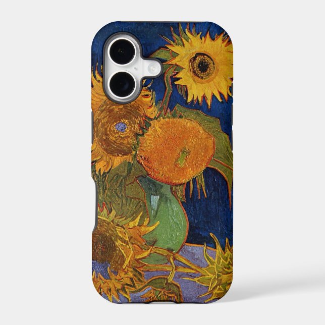 Vincent van Gogh Six Sunflowers GalleryHD Fine Art (Verso)