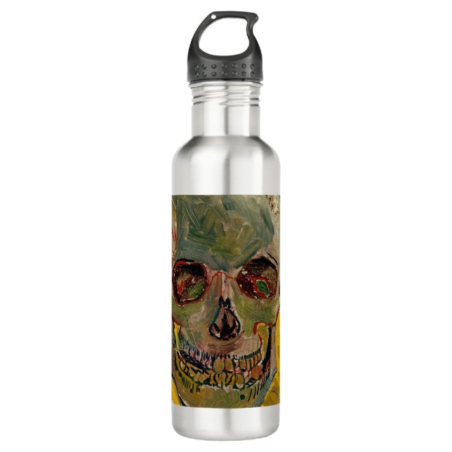 Vincent van Gogh - Skull 1887 #2 710 Ml Water Bottle (Front)