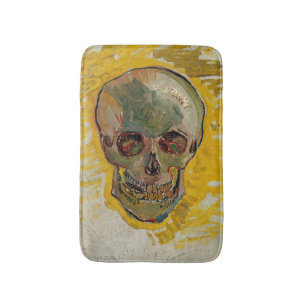 Vincent van Gogh - Skull 1887 #2 Bath Mat