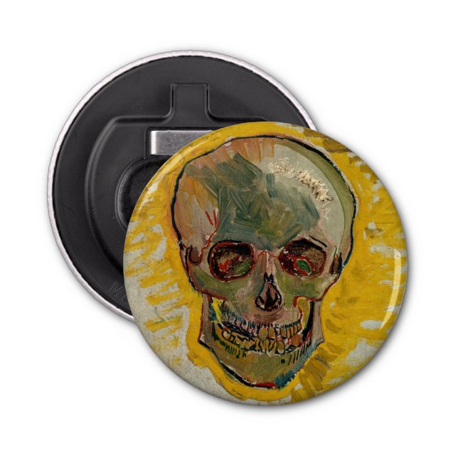 Vincent van Gogh - Skull 1887 #2 Bottle Opener (Front)