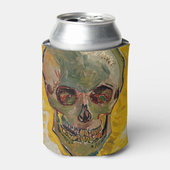 Vincent van Gogh - Skull 1887 #2 Can Cooler (Can Front)