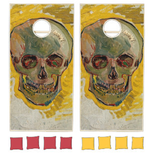 Vincent van Gogh - Skull 1887 #2 Cornhole Set