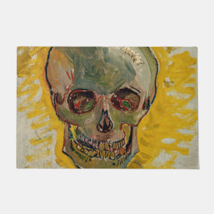 Vincent van Gogh - Skull 1887 #2 Doormat