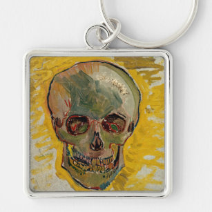 Vincent van Gogh - Skull 1887 #2 Keychain