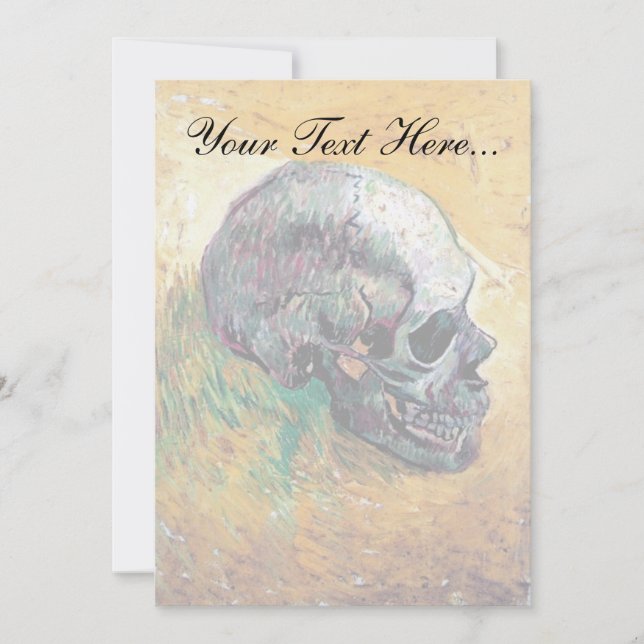 Vincent Van Gogh - Skull In Profile - Fine Art (Front)