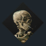 Vincent van Gogh - Skull with Burning Cigarette Graduation Cap Topper<br><div class="desc">Head of a Skeleton with a Burning Cigarette / Skull with Burning Cigarette / Crane de squelette fumant une cigarette - Vincent van Gogh,  1885</div>