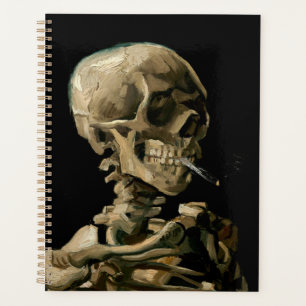 Vincent van Gogh - Skull with Burning Cigarette Planner