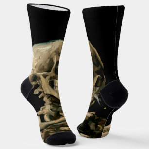 Vincent van Gogh - Skull with Burning Cigarette Socks