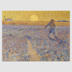Vincent van Gogh - Sower with Setting Sun Tissue Paper