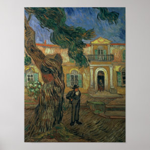 Vincent van Gogh   St. Paul's Hospital, St Remy Poster
