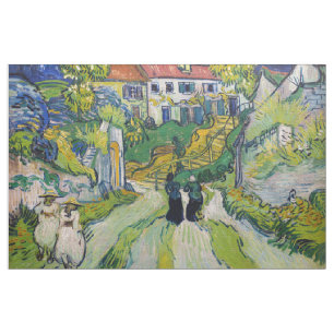 Vincent van Gogh - Stairway at Auvers Fabric