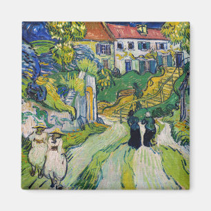 Vincent van Gogh - Stairway at Auvers Magnet