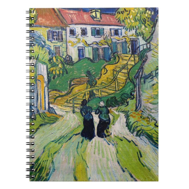 Vincent van Gogh - Stairway at Auvers Notebook (Front)