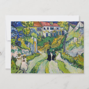 Vincent van Gogh - Stairway at Auvers Thank You Card