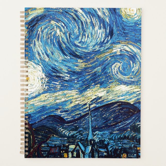 Vincent van Gogh - Starry Night, (Devant)