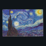 VINCENT VAN GOGH - Starry night 1889 Laminated Place Mat<br><div class="desc">VINCENT VAN GOGH - Starry night 1889
Oil on canvas</div>
