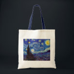 VINCENT VAN GOGH - Starry night 1889 Tote Bag<br><div class="desc">VINCENT VAN GOGH - Starry night 1889
Oil on canvas</div>