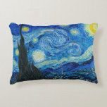 Vincent Van Gogh - Starry Night Accent Pillow<br><div class="desc">Vincent Van Gogh - Starry Night</div>