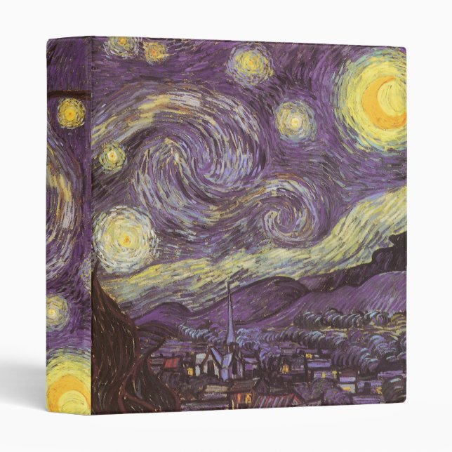 Vincent van Gogh - Starry Night Binder (Front/Spine)