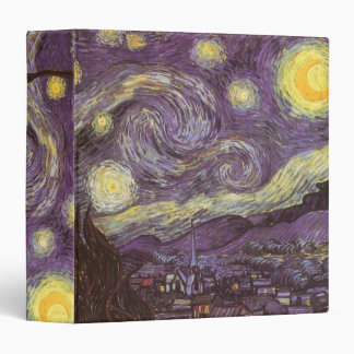 Vincent van Gogh - Starry Night Binder