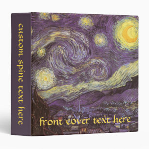 Vincent van Gogh - Starry Night Binder
