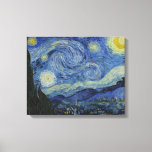 Vincent van Gogh - Starry Night Canvas Print<br><div class="desc">Vincent van Gogh - Starry Night - 1889 - oil painting</div>