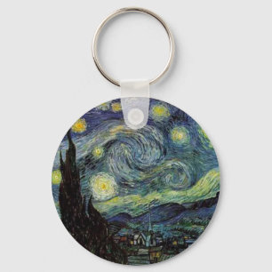 Vincent van Gogh - Starry Night Keychain