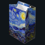 Vincent van Gogh," Starry night" Medium Gift Bag<br><div class="desc">I made this product for those who like Vincent van Gogh, " Starry night".</div>