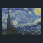Vincent Van Gogh Starry Night  MoJo Placemat<br><div class="desc">Vincent Van Gogh Starry Night  MoJo Placemat</div>