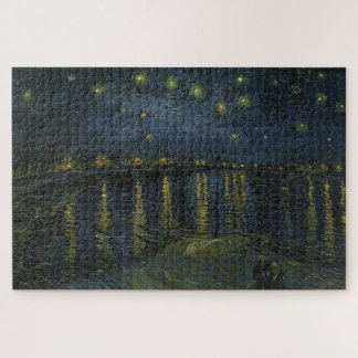 Vincent van Gogh - Starry Night on the Rhone Jigsaw Puzzle