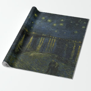 Vincent van Gogh - Starry Night on the Rhone Wrapping Paper