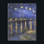 Vincent Van Gogh Starry Night Over The Rhone<br><div class="desc">Vincent Van Gogh Starry Night Over the Rhone Starry Night Over the Rhone (September 1888) is one of Vincent van Gogh's paintings of Arles at night time in Arles. It was painted at a spot on the bank of the Rhone River that was only a one or two-minute walk from...</div>