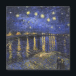 Vincent Van Gogh Starry Night Over The Rhone<br><div class="desc">Vincent Van Gogh Starry Night Over the Rhone Starry Night Over the Rhone (September 1888) is one of Vincent van Gogh's paintings of Arles at night time in Arles. It was painted at a spot on the bank of the Rhone River that was only a one or two-minute walk from...</div>