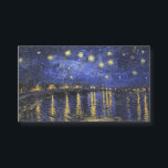 Vincent Van Gogh Starry Night Over The Rhone<br><div class="desc">Vincent Van Gogh Starry Night Over the Rhone Starry Night Over the Rhone (September 1888) is one of Vincent van Gogh's paintings of Arles at night time in Arles. It was painted at a spot on the bank of the Rhone River that was only a one or two-minute walk from...</div>