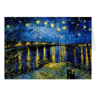 Vincent Van Gogh Starry Night Over the Rhone 1888