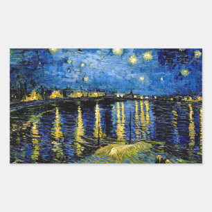 Vincent Van Gogh Starry Night Over the Rhone 1888 Sticker