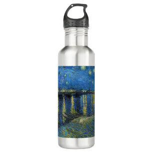 Vincent van Gogh - Starry Night Over the Rhone 710 Ml Water Bottle