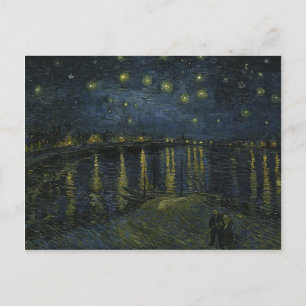 Vincent Van Gogh Starry Night Over the Rhone Art Postcard
